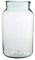 Mica Decorations Vienne Vase - H44 x Ø25 cm - Recycled Glass - Transparent