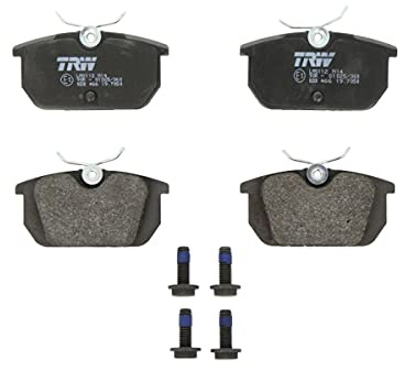 TRW GDB466 Bremsbelagsatz, Scheibenbremse | Kompatibel mit: ALFA ROMEO 145, 146, 155, 33, 33, 33 Sportwagon, 33 Sportwagon, GTV, SPIDER, FIAT BARCHETTA, COUPE