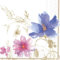 Ideal Home Range Boston International Papierservietten, 3-lagig, Villeroy und Boch Mariefleur Gris, 20 Stück