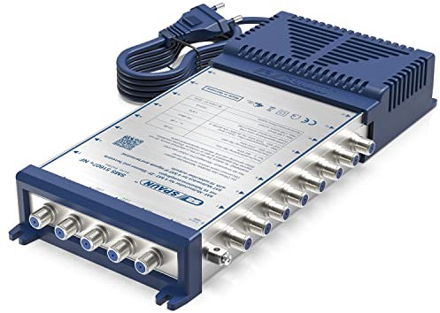 Spaun SMS 51607+ NF - Kompakt-Multischalter - für 16 Teilnehmer und 1 SAT- Qualität Made in Germany - Multiswitch, Matrix