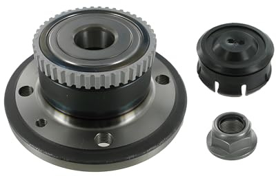 SKF Radlagersatz mit ABS-Sensorring VKBA 3677 Position Hinterachse Höhe 103 mm Länge 151 mm Breite 154 mm - OE-Qualität