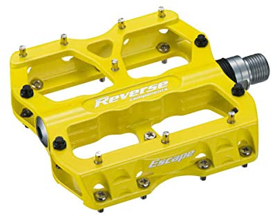 Reverse Escape Flat Fahrrad Pedal gelb