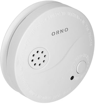 Orno Rauchmelder - Optischer Und Akustischer Alarm ≥85 dB/3 m Zuverlässige Brandschutzlösung