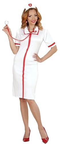 W WIDMANN MILANO Party Fashion - Costume Infirmière, robe, médecin, docteur, déguisements de carnaval