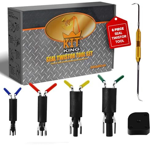 King Kit 5 Stück Hydraulische U-Cup Twistor Rohrdichtung Installationswerkzeug Set