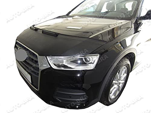 AB-00827 Auto Bra kompatibel mit Audi Q3 Bj. 2011-2017 Haubenbra Steinschlagschutz Tuning Bonnet Bra