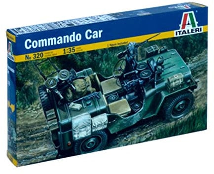 Italeri - I320 - Maquette - Chars d'assaut - Commando Car - Echelle 1:35