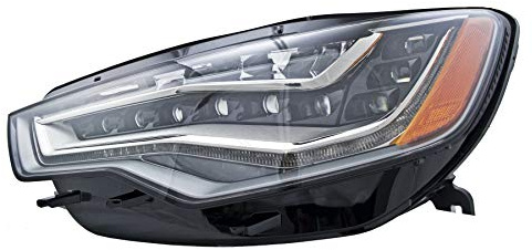 HELLA 011151451 Audi A6 (4G2, 4G5, 4GH (C7) Driver Side Headlight Assembly
