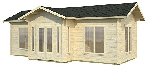 Palmako Blockbohlenhaus Anna 26,8 70 mm natur
