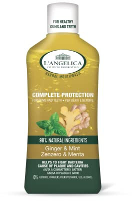 L'Angelica Mundwasser Anti-Plaque-Frische 500 ml - Erwachsene