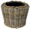 Drypot rdvspgry34 Geflecht grau Dry Topf Vase Übertopf – Beige