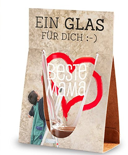 La Vida 1010504210 Trinkglas, Plastik, bunt, 6 x 4 cm