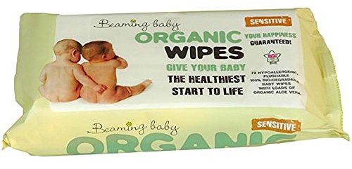 Beaming Baby | Organic Baby Wipes | 8 X 72