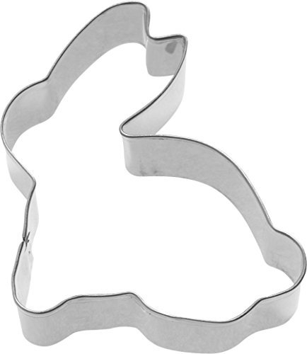 Westmark Ausstechformen Hase, 5 cm, Edelstahl, Silber, 6,3 x 6,2 x 2,2 cm