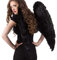 Boland - Alas de ángel, Aprox. 87 x 72 cm, ángel, decoración, Navidad, San Valentín, Carnaval, Halloween, Fiesta de Disfraces, Disfraz, Teatro, Accesorio, Disfraz