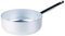 Pentole Agnelli ALMA10716 Cacerola Baja con Mango de Acero, Aluminio Profesional 3 mm, 16 cm