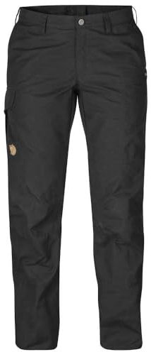 Fjallraven Damen Karla Pro Curved Hose, Dark Grey, 34