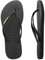 Havaianas Slim Logo Metallic, Infradito Donna, Nero (Black/Gold 1924), 37/38 EU