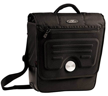 Norco Fahrradtasche Lifestyle Tasche, Schwarz, 25 x 20 x 10 cm, 13 Liter