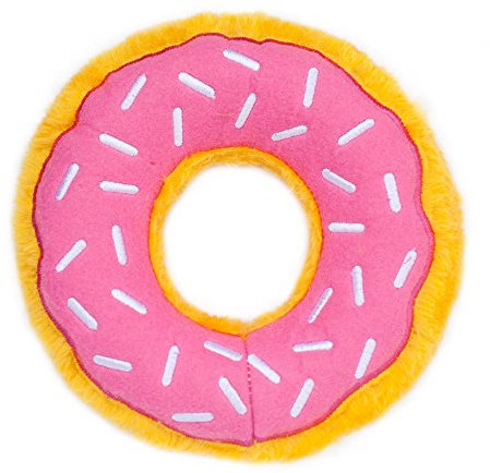 Zippy Paws ZP256 Donutz Strawberry Dog Toy