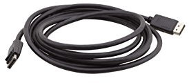 Kramer Displayport-Kabel, Stecker auf Displayport-Stecker (C-DPM/DPM-35), Kamera-Elektrogeräte, 10,7 m, 10,7 m, Displayport, Displayport, Schwarz, Stecker/Stecker