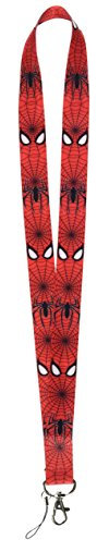 The Amazing Spiderman Schlüsselband Set (rotes Web)