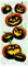 Unique Party 40780 - Cellophane Pumpkin Grin Halloween Party Bags, Pack of 20