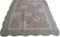 Beauty.Scouts Patchworkdecke Tagesdecke Plaid Vintage Rose 155x180 cm Größe 155x180