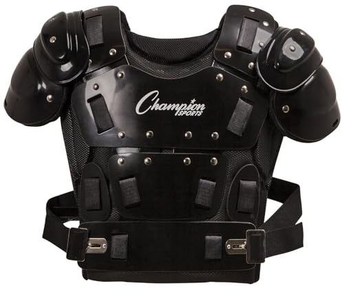 Champion Sports Umpire Brustprotektor: 43,2 cm leichte Soft-Shell-Umpire-Panzerung für Softball- und Baseball-Ausrüstung