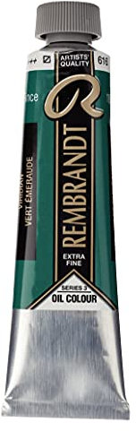 Rembrandt Talens Excelentes colores de pintura al óleo - 40 ml - 616 Verde óxido de cromo vivo
