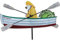 Premier Kite PKGIFM18 Girouette Bateau Pécheur, Multicolore, 45 x 21,6 x 100 cm