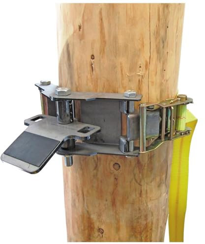 Portable cabrestante Co. pca-1269 Árbol pantalla plana cabrestante anclaje con Correa