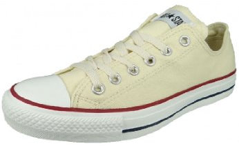 Converse Chuck Taylor All Star Season Ox, Zapatillas Unisex adulto, Beige (Natural White/Unblecach White), 35 EU