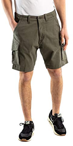 Reell City Cargo Short ST, Kurze Hosen für Männer, Herrenshorts mit Seitentaschen