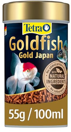 Tetra Japan Goldfish Fish Food, Mini-Sticks Premium Food for Fancy Goldfish, 100 ml