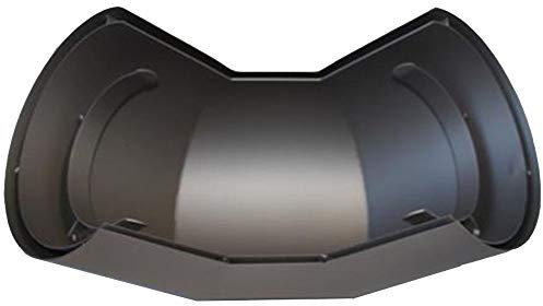 Rauchrohr Ofenrohr Strahlenschutz 90° Decke DN150#310