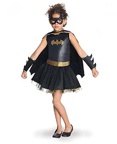 Rubie 's Offizielles Batgirl-Kostüm, Comic-Figur, für Mädchen Halloween
