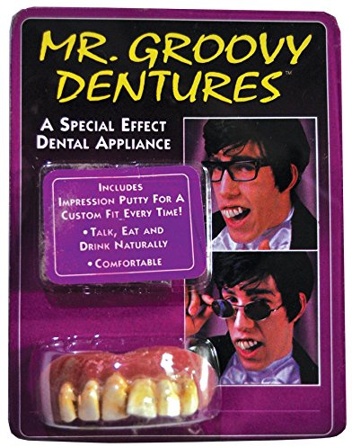 Rubies Mr Groovy Fausse dents Accessoire de déguisement Halloween Halloween