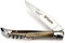 Laguiole en Aubrac Taschenmesser L0311PCIS, 11 cm, Korkenzieher, Griff Hornspitze