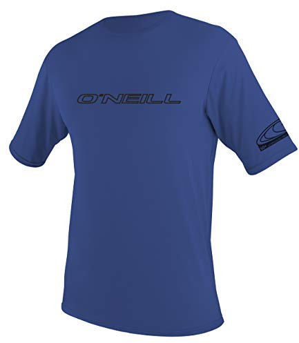 O'Neill Wetsuits Herren Rash Vest Basic Skins S/S Rash Tee, Pacific, 3XL, 3402-018-3XL