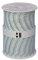 Hummelt® SilverLine-Rope Schot Seil Polyesterseil 6mm 100m weiß/schwarz/grün auf Rolle