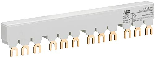 ABB PS1 Sammelschiene, 3 -phasig, 690V ac 65A, 14mm Raster