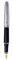 Camlin Elegante Fountain Pen - Black/Blue/Red