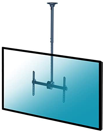 KIMEX - Soporte para TV - Montaje en Techo - Función Giratorio/inclinable - para Pantallas de 37 a 75 Pulgadas - Altura Ajustable 106-156 cm - 014-4013