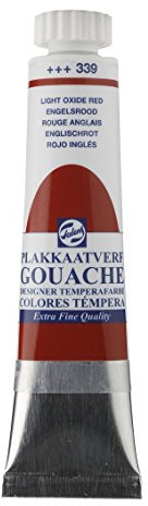 Talens Light oxide red - GOUACHE PAINT 20ml