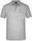 James & Nicholson Herren Piqué Polo mit Brusttasche - Hochwertiges Poloshirt für Beruf & Freizeit | Farbe: ash | Grösse: S