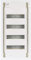 Eaton 178804 Unterputz-Kleinverteiler, 4-reihig, Stahlblechtür flach