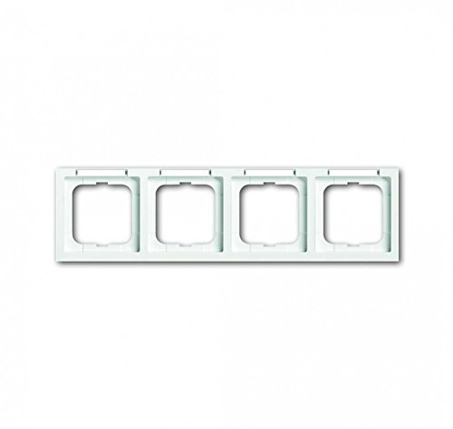 Busch-Jaeger 1734-184NSK Rahmen 4-Fach, Linear, Waager, Sichtfenster, bunt