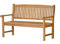 Kai Wiechmann Gartenbank Teakholz 3-Sitzer 150 cm Teak Gartenbank für Terrasse Garten Balkon