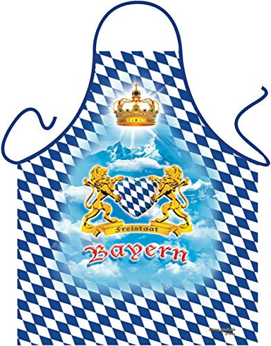 ITATI-Textilien Grillschürze, Polyester, Bayerisch, Einheitsgröße
